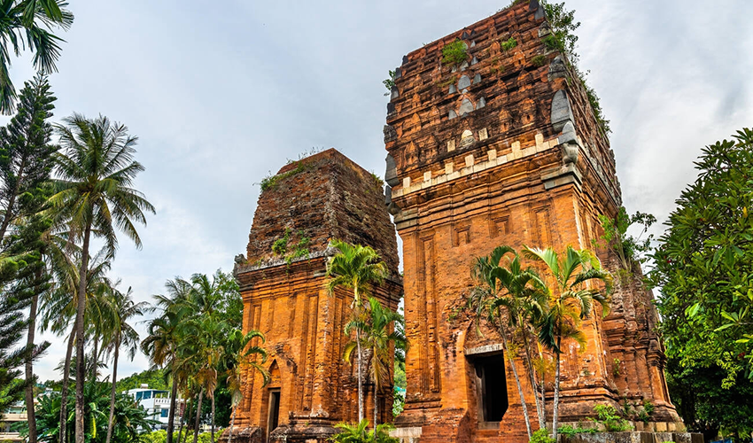 Twin Cham Towers Hoi An to Nha Trang